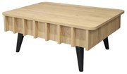 Τραπεζάκι Σαλονιού Gemma 0265899 90x59,6x36,8cm Sepet Oak