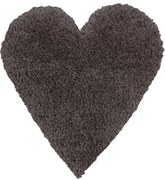 Παιδικό Χαλί ANTHRACITE SHADE HEART Ανθρακί 120 x 120 εκ. MADI