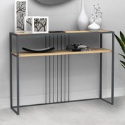 Κονσόλα Kary Megapap χρώμα oak 120x33x90εκ.-GP028-0082,2