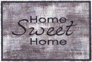 Πατάκι Εισόδου Lima 002 Home Sweet Home Beige-Grey 50x75 - Sdim