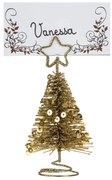 Βάση για κάρτες θέσεων Χριστουγεννιάτικο Δέντρο Fééric Lights & Christmas - Gold