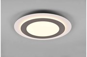 Πλαφονιέρα Φωτιστικό Οροφής LED 42W 3CCT Dimmable Εφέ Morgan Trio Lighting-641519207-Νίκελ Ματ 641519207