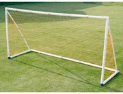 Τέρμα Mini Soccer PVC 2.44x1.83m &amp; 2.44x1.22m Με Δίχτυ Και Τσάντα