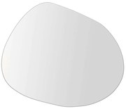 Καθρέπτης Τοίχου Gusto 552NOS2207 55x2,2x75cm Black Aberto Design Mdf,Γυαλί