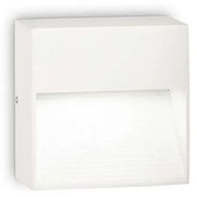 Φωτιστικό Τοίχου Down 115382 8,5x8,5x5cm 1xG9 28W White Ideal Lux