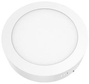 Panel Led Arca4830RW 48W 3000K 3610lm White Aca Στρόγγυλο Αλουμίνιο