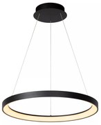 Φωτιστικό Κρεμαστό Lucide 46403-48-30 VIDAL Μαύρο Ματ (Black Mat)|Λευκό (White) 2700 K