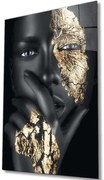 Πίνακας Γυάλινος 221JRS1727 70x110cm Multi Wallity Κάθετοι Γυαλί