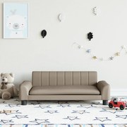 vidaXL Καναπές Παιδικός Καπουτσίνο 90x53x30 εκ. από Συνθετικό Δέρμα
