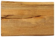 vidaXL Επιφάνεια Τραπεζιού 50x40x2,5 εκ. Live Edge Μασίφ Ξύλο Μάνγκο