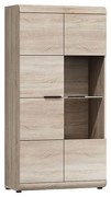 MATIS Βιτρίνα χαμηλή Δρυς Link 80x158εκ MatisLM153300493
