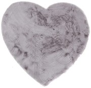 Παιδικό Γούνινο Χαλί (100x100) Royal Carpet Bunny Kids Heart Silver