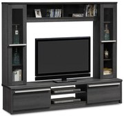 Σύνθετο σαλονιού Chico TV pakoworld χρώμα embony oak 180,5x40x158εκ - 123-000057