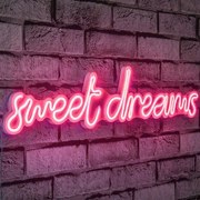 Διακοσμητικό Φωτιστικό Τοίχου Sweet Dreams 395NGR1737 48x2x16cm Led 18,1W Pink Wallity