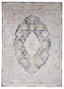 Χαλί Διαδρόμου (80x150) Royal Carpet Bamboo Silk 5991A L.Grey/Anthracite