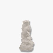 Κηροπήγιο LIQUID LYSESTAGE Πέτρα Ρητίνης Μπέζ W6,5xH12,5  cm METTE DITMER