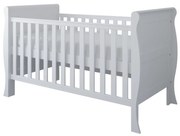 Βρεφικό προεφηβικό Κρεβάτι Elegant White  70x140cm  BC10010  BabyCute