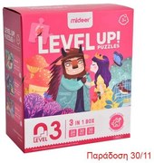 Mideer παζλ 3 σε 1 - Level Up 3 "Princess Fate" 24,30 - 35τμχ