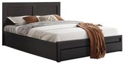 Κρεβάτι CAPRI Διπλό με 2 Συρτάρια Βέγγε 150x200 εκ. 156.5x207x92.5 εκ.
