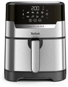 Tefal EY505 Easy Fry &amp; Grill Digit Φριτέζα Αέρος με Αποσπώμενο Κάδο Ασημί 4.2lt