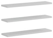 Ραφιέρα τοίχου Divar Pakoworld σε λευκή απόχρωση 60x14.5x1.8εκ 230-000051-230-000051-Λευκό 230-000051