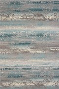 Μοντέρνο χαλί γαλάζιο γκρι Thema 5143/930 &#8211; ΡΟΤΟΝΤΑ 250×250 cm Colore Colori  Γαλάζιο, Γκρι