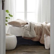 Κουβερτοπάπλωμα Teddy 407/23 Pearl Salmon Gofis Home Μονό 170x220cm Πολυέστερ