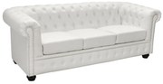 Καναπές T.Chesterfield Hm3009.02 208x90x73 cm Τεχνόδερμα
