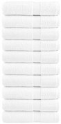Πετσέτες Μπάνιου Premium SOLUND 10 Τεμ Λευκές 100x150εκ 600gsm