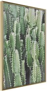 Αφίσα - Cactus Plantation - 40x60 - Χρυσό - Χωρίς πασπαρτού