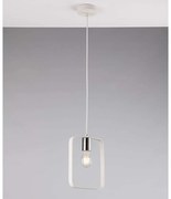 Φωτιστικό Οροφής Smith I-SMITH-S1-BCO 1xE27 19,5x150cm White Luce Ambiente Design Μέταλλο