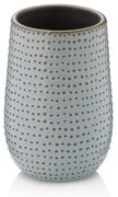 Ποτήρι Για Οδοντόβουρτσες Dots 23601K Φ8x11,5cm Grey-Brown Kela Κεραμικό