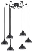 Κρεμαστό Φωτιστικό Οροφής Μαύρο ADEPT 77-9057 Homelighting-77-9057-Μαύρο 77-9057