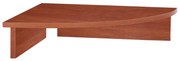 ΒΑΣΗ ΟΘΟΝΗΣ DEVON ΓΡΑΦΕΙΟΥ ΤΡΙΓΩΝΗ APPLE WOOD HM2451.04 50x50x11.6Υεκ. - HM2451.04