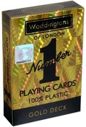 Τράπουλα Πλαστικοποιημένη Waddingtons No.1 029391 Για 2+ Παίκτες Gold Winning Moves