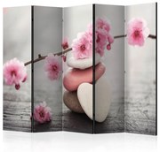 Διαχωριστικό με 5 τμήματα - Zen Flowers II [Room Dividers] 225x172