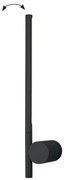 Απλίκα Φωτιστικό Τοίχου LED 6W 3000K 44,1x9,8 Novita Viokef-4293000-Μαύρο 4293000