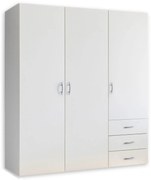 Ντουλάπα Harry Λευκή 150x176x51cm