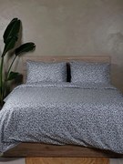Σετ Σεντόνια Cotton Feelings 2044 Grey Διπλό με λάστιχο (150x205+30)