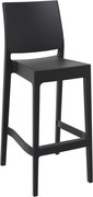 SIESTA MAYA 75εκ. ΣΚΑΜΠΟ BLACK ΠΟΛ/ΝΙΟΥ 45Χ51Χ108εκ.20.0380