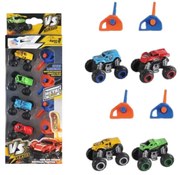 Σετ Αυτοκίνητα με Εκτοξευτή 4τεμ