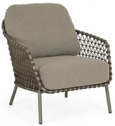 Πολυθρόνα Εξωτερικού Χώρου Ivissa  Πράσινη 74x85x82εκ. - Πράσινο