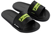 Σαγιονάρες Παιδικές Rider 17802306339 Μαύρο/Λάιμ Μαύρο 30