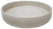 Διακοσμητικός Δίσκος Στρογγυλός L RAH119 33x33x6cm Grey Espiel Τσιμέντο