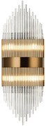 Απλίκα Τοίχου Aca Dynasty EG1844W54AB Satin Brass