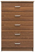 Συρταριέρα Drawer Walnut Ε7395,3 60x40x97cm Μελαμίνη