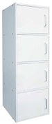 Ντουλάπι CLOSET Βοηθητικό 42x30x106cm Άσπρο