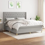 ΚΡΕΒΑΤΙ BOXSPRING ΜΕ ΣΤΡΩΜΑ ΑΝ. ΠΡΑΣΙΝΟ 160X200ΕΚ ΥΦΑΣΜΑΤΙΝΟ 3132241