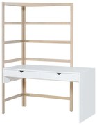 Γραφείο Stige 16756539 137x69x190cm Natural-White