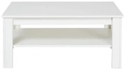 MATIS Τραπεζάκι σαλονιού Wood Άσπρο Matis550109